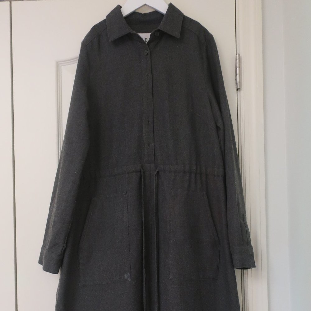 Jee Grey Wool Dress